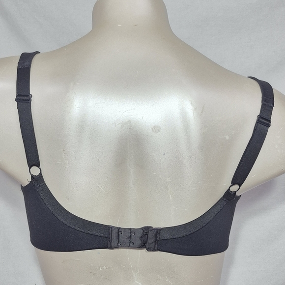 36I‎ Dominique Maxine Seamless T-Shirt Underwire Bra Black - Picture 4 of 6